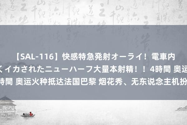 【SAL-116】快感特急発射オーライ！電車内で痴漢集団に気持ちよくイカされたニューハーフ大量本射精！！4時間 奥运火种抵达法国巴黎 烟花秀、无东说念主机扮演展现奥运元素