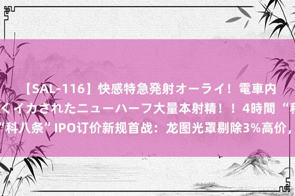 【SAL-116】快感特急発射オーライ！電車内で痴漢集団に気持ちよくイカされたニューハーフ大量本射精！！4時間 “科八条”IPO订价新规首战：龙图光罩剔除3%高价，扼制＂博入围＂投契