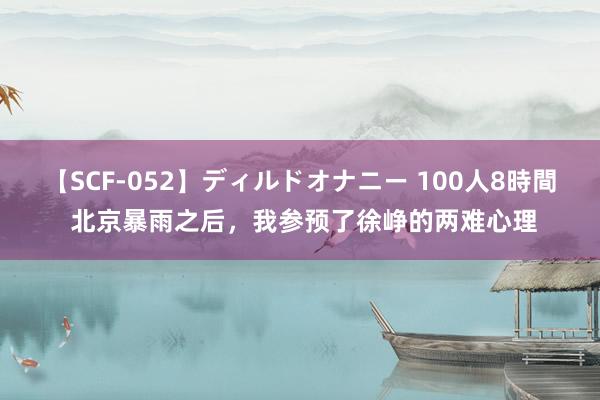 【SCF-052】ディルドオナニー 100人8時間 北京暴雨之后，我参预了徐峥的两难心理