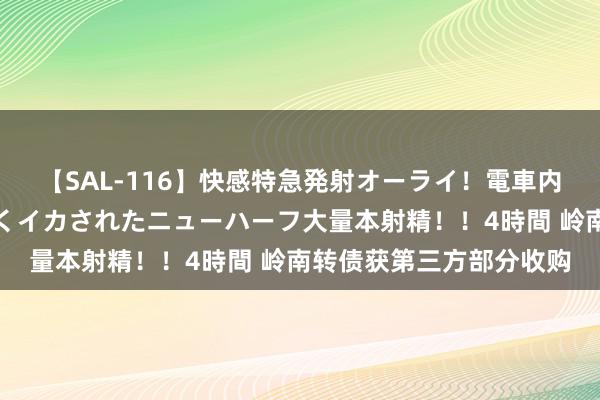 【SAL-116】快感特急発射オーライ！電車内で痴漢集団に気持ちよくイカされたニューハーフ大量本射精！！4時間 岭南转债获第三方部分收购